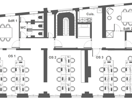 Bureaux du 8 Avenue Percier Paris
