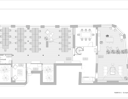 Bureaux du 1 Rue Ambroise Thomas Paris