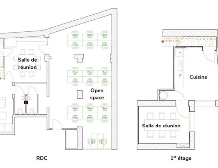Bureaux du 52 Rue du Faubourg Montmartre Paris