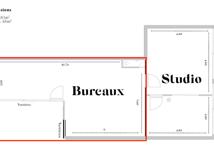 Bureaux du 67 Rue de Chabrol Paris