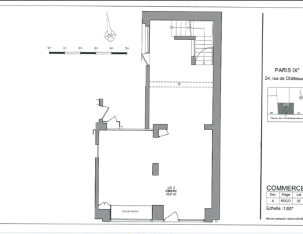 Bureaux du 24 Rue de Châteaudun Paris