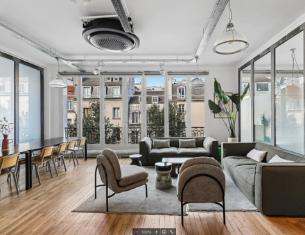 Bureaux du 84 Rue Beaubourg Paris
