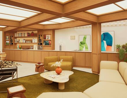 Bureaux du 87 Rue Jean de la Fontaine Paris