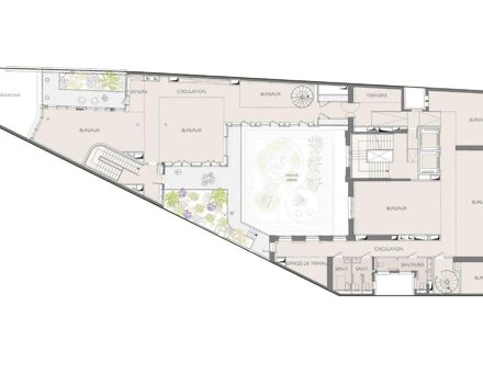 Bureaux du 98 Rue de la Victoire Paris