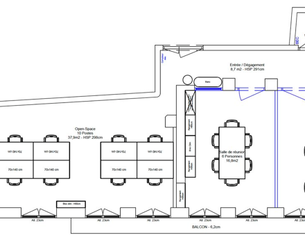 Bureaux du 4 Rue Choron Paris