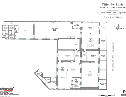 Bureaux du 37 Boulevard des Capucines Paris
