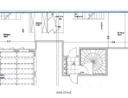 Bureaux du 34a Rue des Vinaigriers Paris