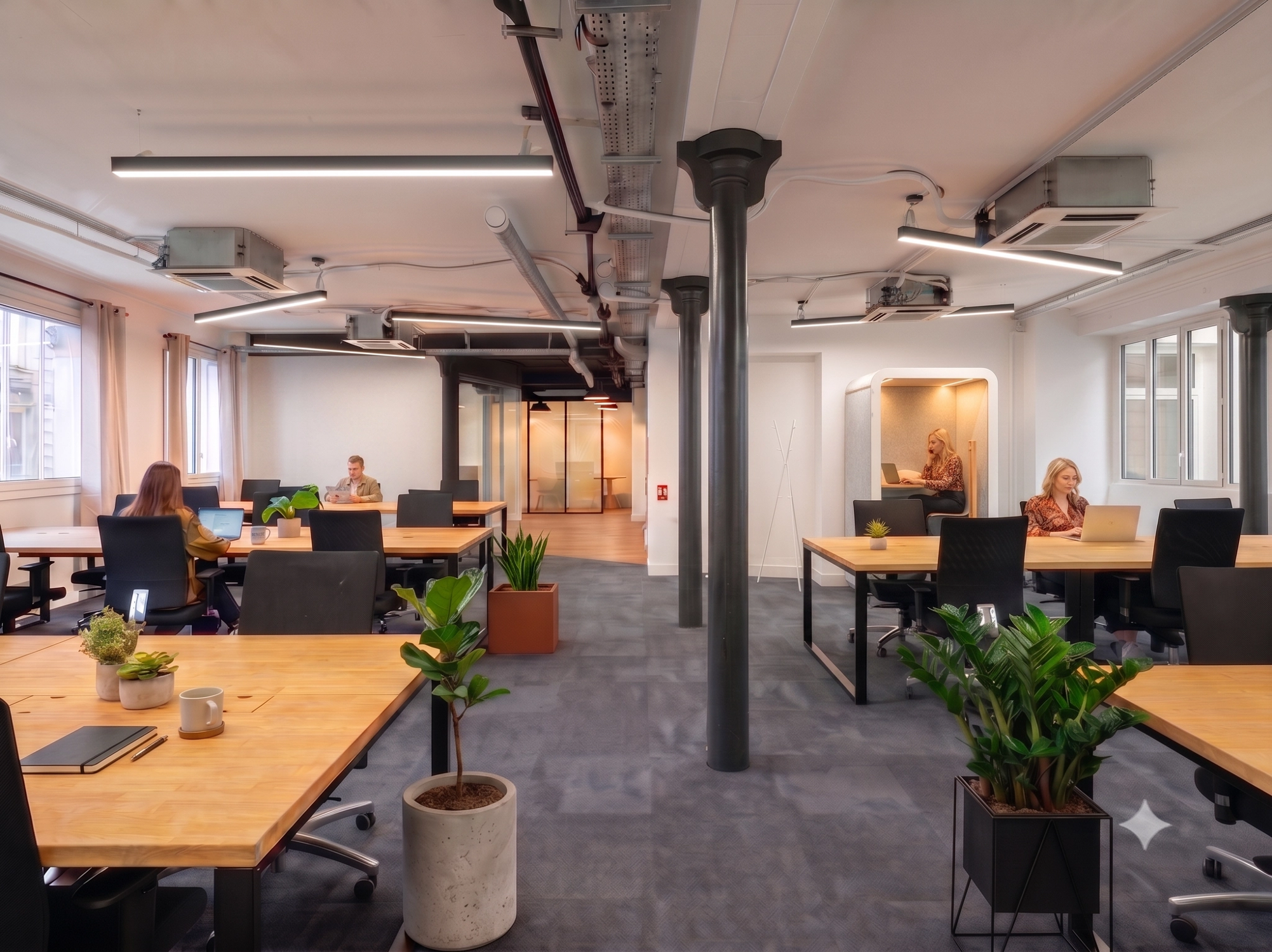 Image des bureaux au 19 Rue Richer, Paris 9 - Bureaux à louer