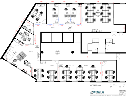 Bureaux du 4 Place des Vosges Courbevoie