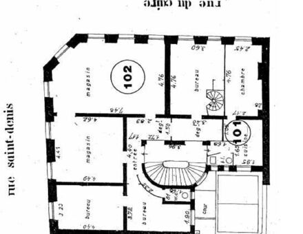 Bureaux du 15 Rue du Caire Paris