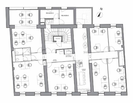 Bureaux du 28 Boulevard de la corderie Marseille