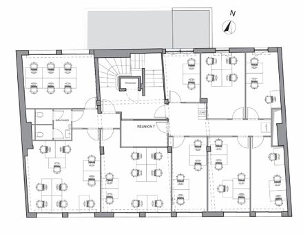 Bureaux du 28 Boulevard de la corderie Marseille