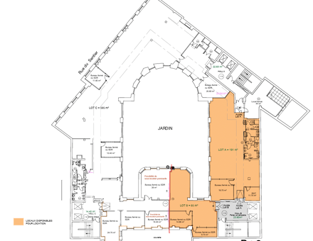 Bureaux du 8 Rue du Sentier Paris