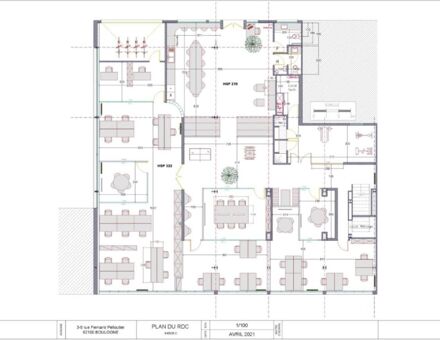 Bureaux du 3 Rue Fernand Pelloutier Boulogne-Billancourt