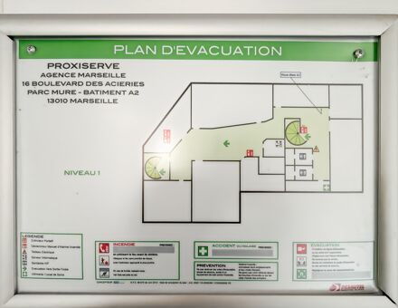 Bureaux du 45 Boulevard des acieries Marseille