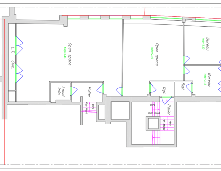Bureaux du 5 Rue Henri Rochefort Paris