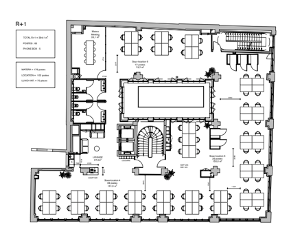 Bureaux du 8 Cité Paradis Paris