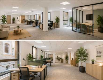 Bureaux du 8 Rue de la Terrasse Paris