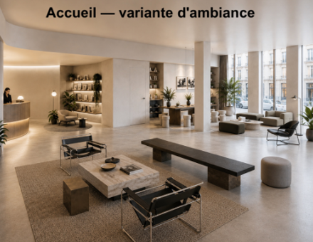 Bureaux du 49 Rue Ganneron Paris