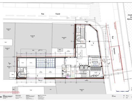 Bureaux du 49 Rue Ganneron Paris