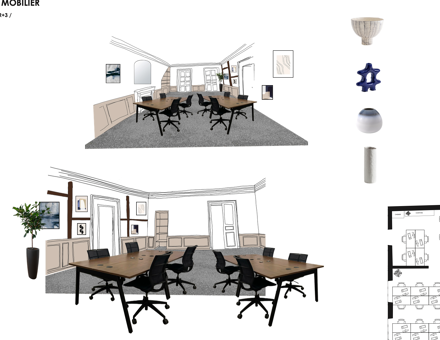 Bureaux du 20 Rue des Petits Champs Paris