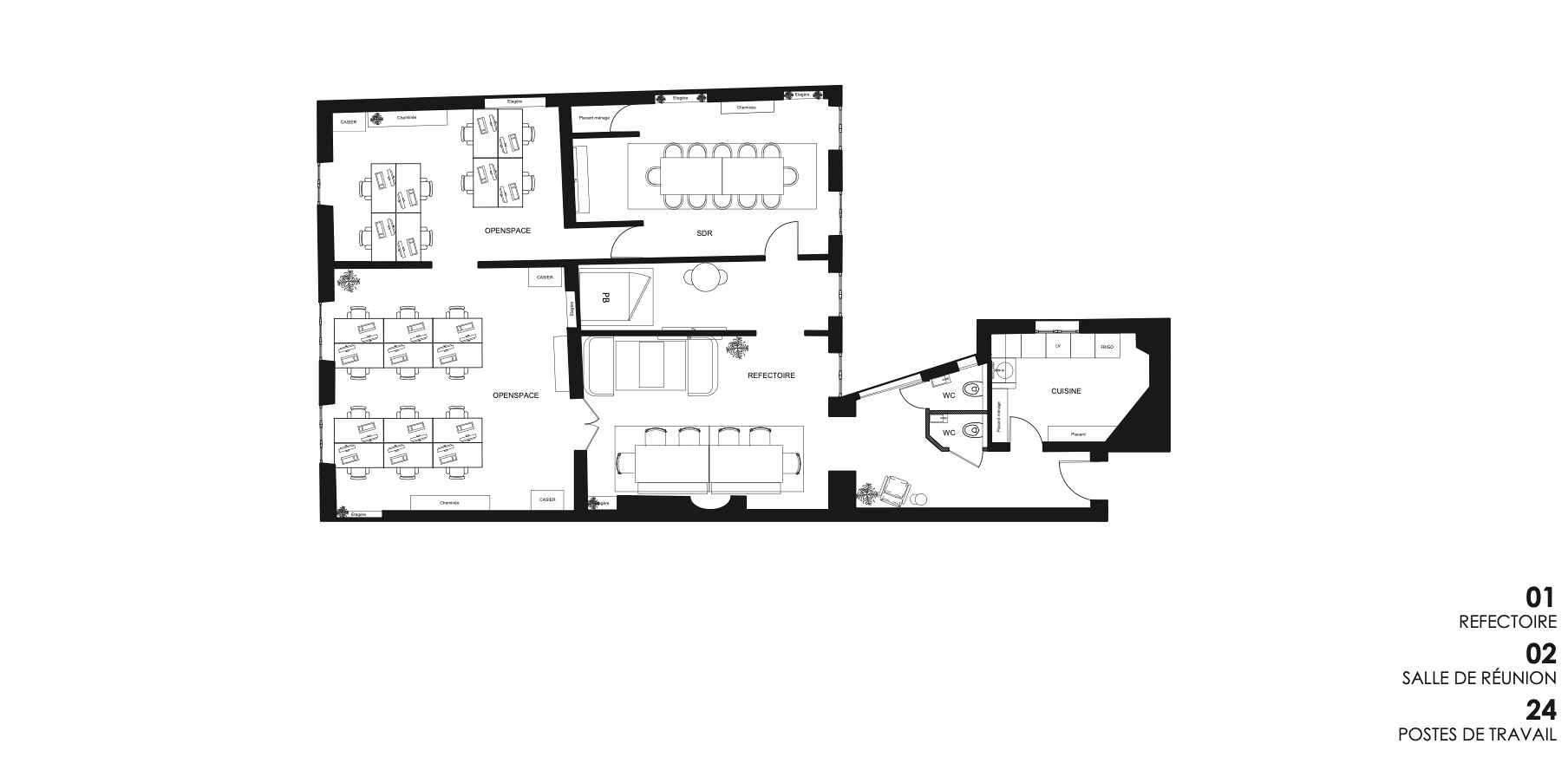 Image des bureaux au 20 Rue des Petits Champs, Paris 2  - Bureaux à louer