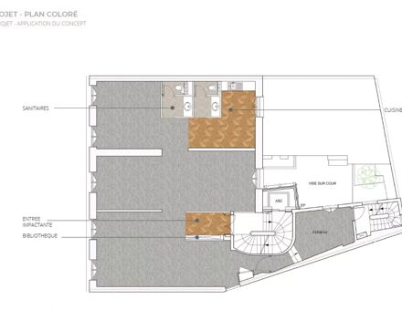 Bureaux du 3 Rue Chauveau-Lagarde Paris