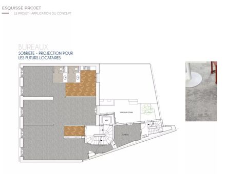 Bureaux du 3 Rue Chauveau-Lagarde Paris