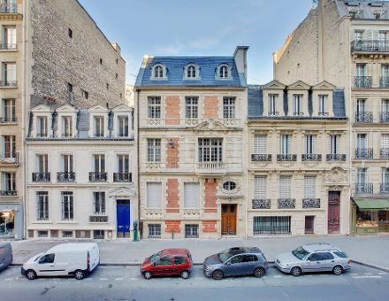 Bureaux du 60 Rue Jouffroy d'Abbans Paris