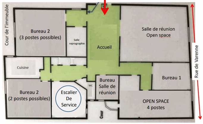 Image des bureaux au 54 Rue de Varenne, Paris 7 - Bureaux à louer