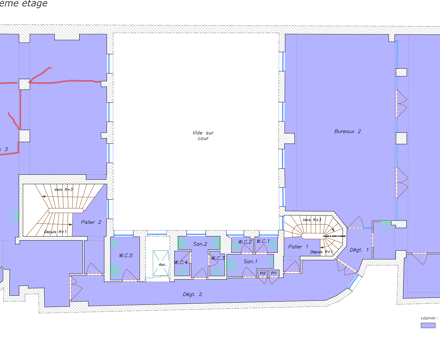 Bureaux du 15 Rue de Milan Paris