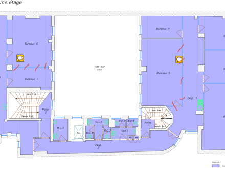 Bureaux du 15 Rue de Milan Paris