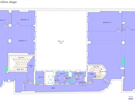 Bureaux du 15 Rue de Milan Paris