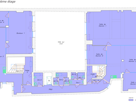 Bureaux du 15 Rue de Milan Paris