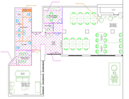 Bureaux du 89 Rue du Faubourg Saint-Denis Paris