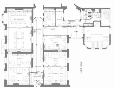 Bureaux du 174 Boulevard Malesherbes Paris