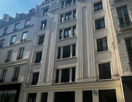 Bureaux du 39 Rue d'Aboukir Paris