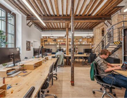 Bureaux du 4 Rue du Vertbois Paris