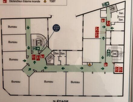 Bureaux du 65 Rue d'Anjou Paris