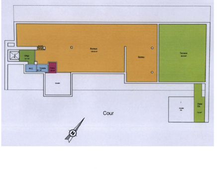 Bureaux du 228 Rue du Faubourg Saint-Martin Paris