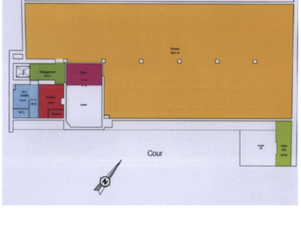 Bureaux du 228 Rue du Faubourg Saint-Martin Paris