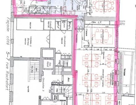 Bureaux du 5 Rue Henri Rochefort Paris
