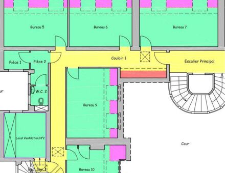 Bureaux du 71 Rue de Provence Paris