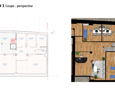 Bureaux du 5 Rue Achille Martinet Paris