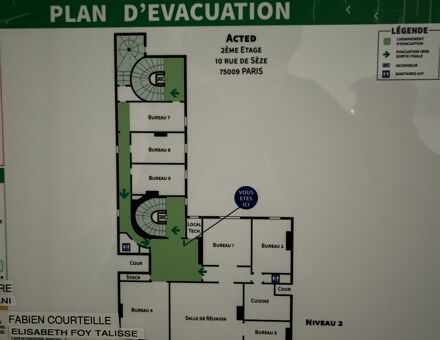 Bureaux du 10 Rue de Sèze Paris