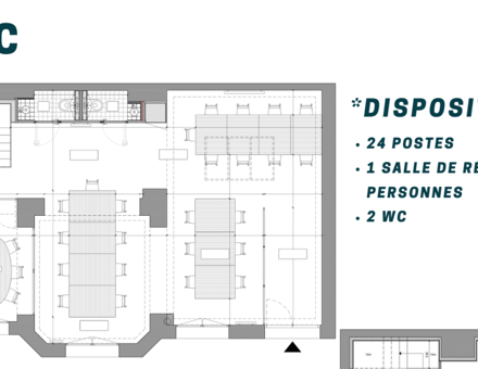 Bureaux du 22 Rue Oberkampf Paris