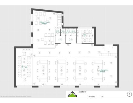 Bureaux du 3 Cité Paradis Paris
