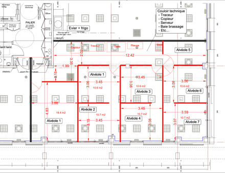 Bureaux du 3 Rue Edouard Nignon Nantes