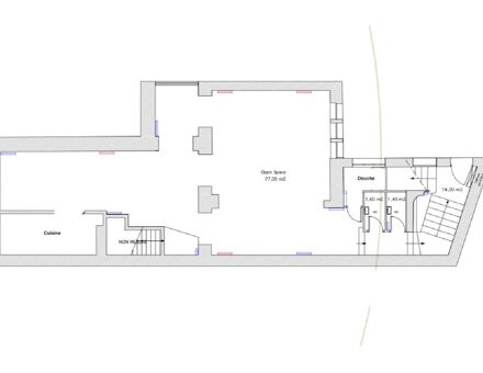 Bureaux du 65b Rue du Rocher Paris