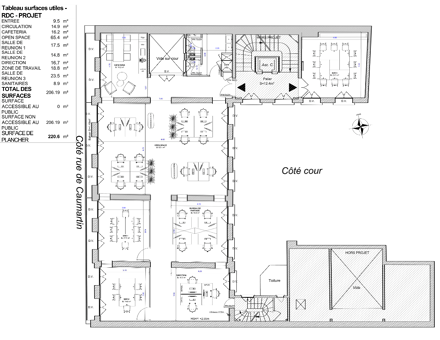 Bureaux du 24 Rue de Caumartin Paris